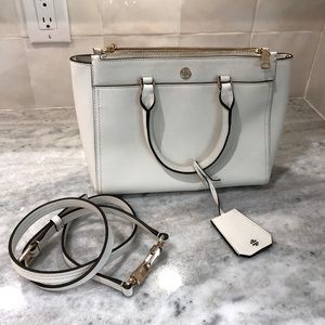 Tory Burch cream white Purse Handbag Crossbody
